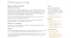 Desktop Screenshot of fleegix.org